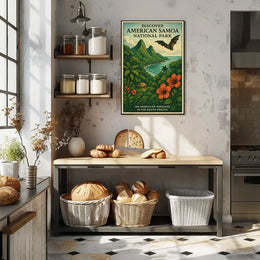 Unspoiled Paradise in the South Pacific Poster
