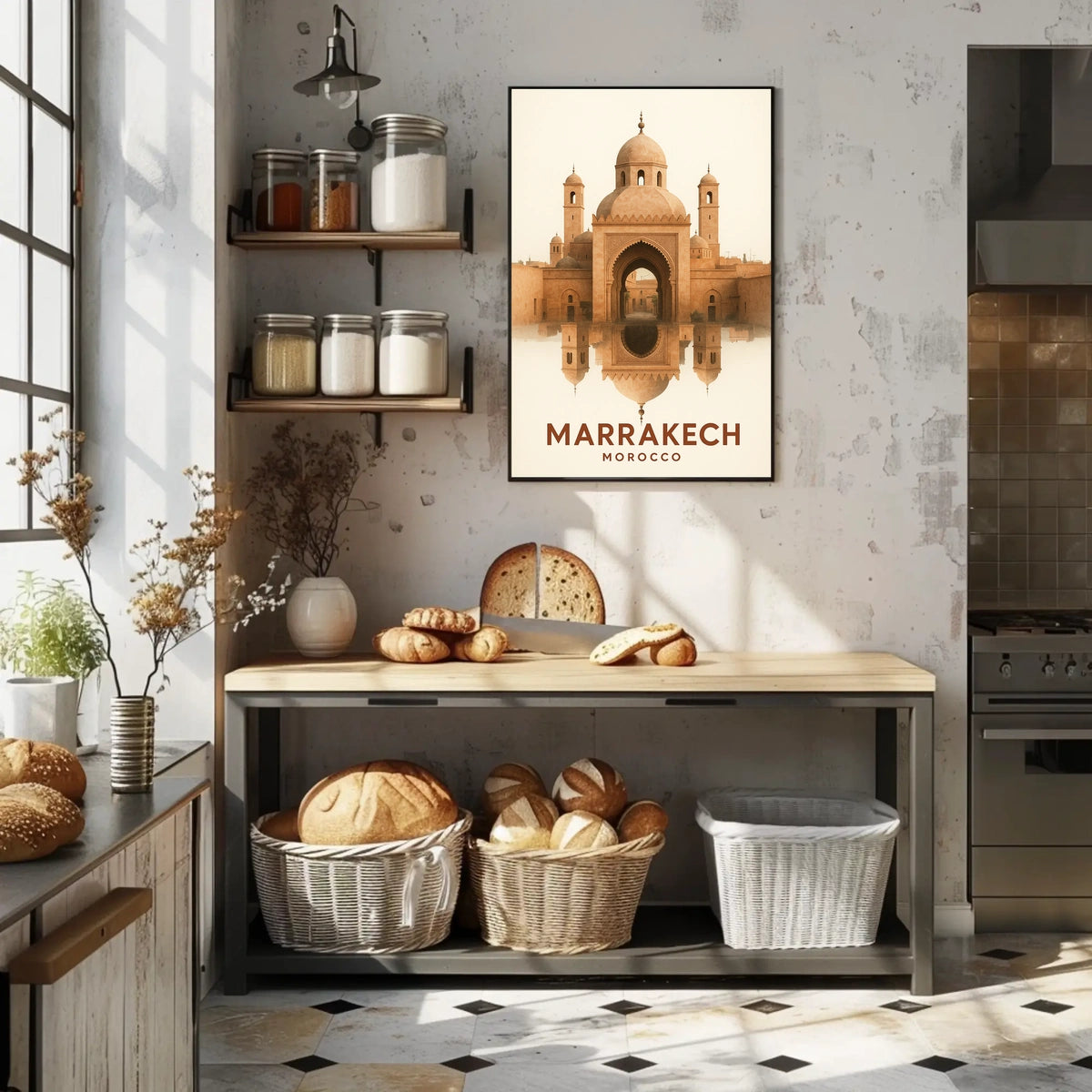 Marrakech Reflections Poster