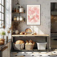 Flower Market Miami Poster