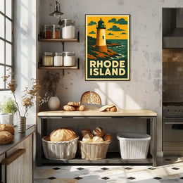 Rhode Island Lighthouse Poster