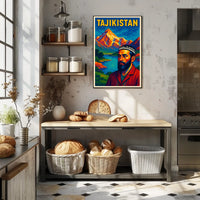 Tajikistan Scenic Poster