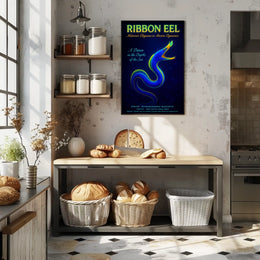 Ribbon Eel NatureS Elegance Poster