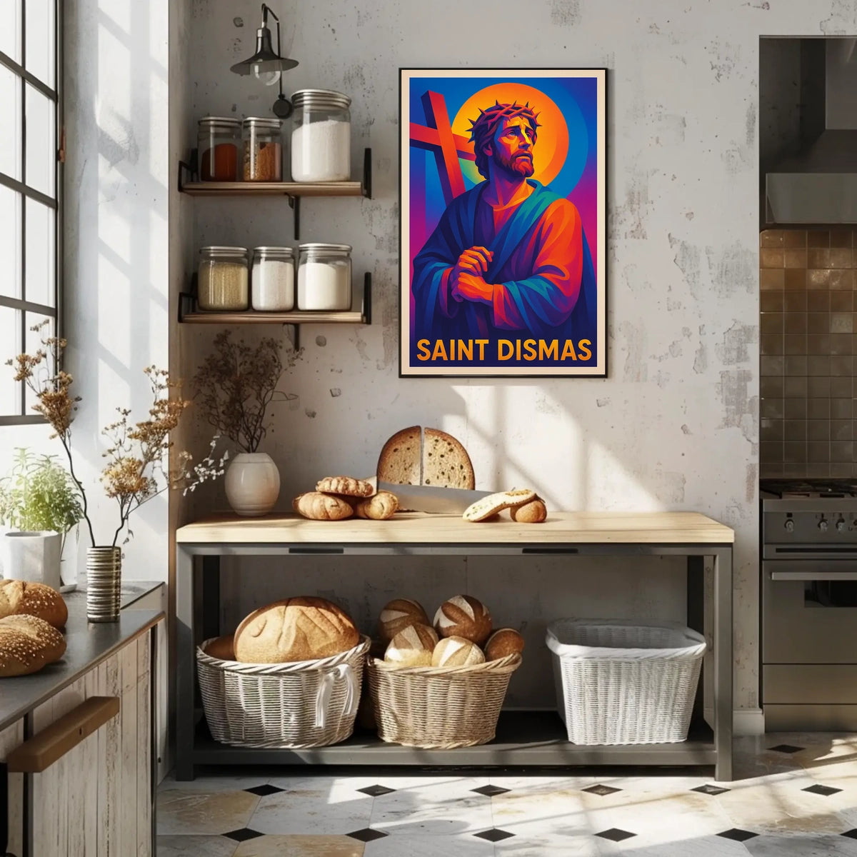 Saint Dismas Poster