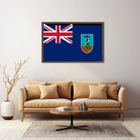 Montserrat Flag Poster