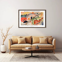 Wassily Kandinsky Aquarell 6 1911 Poster