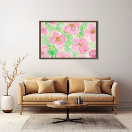 Floral Watercolor Delight Poster