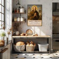Saint Drogo Patron Saint Poster PosterGoat