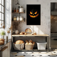Halloween Jack-o'-Lantern Jack-o-lantern Spooky Eerie Poster