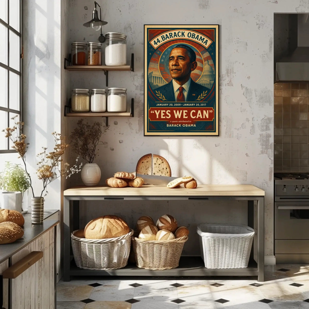 Obama's Legacy Commemorated: Presidential Poster