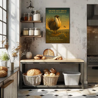 Greater Sage-Grouse Sentinel of the Sagebrush Sea Poster