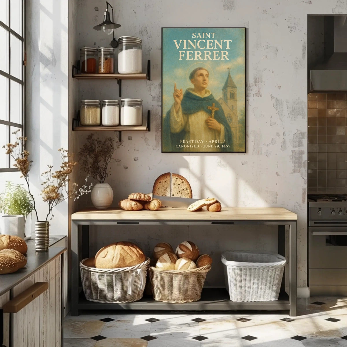 Saint Vincent Ferrer Poster