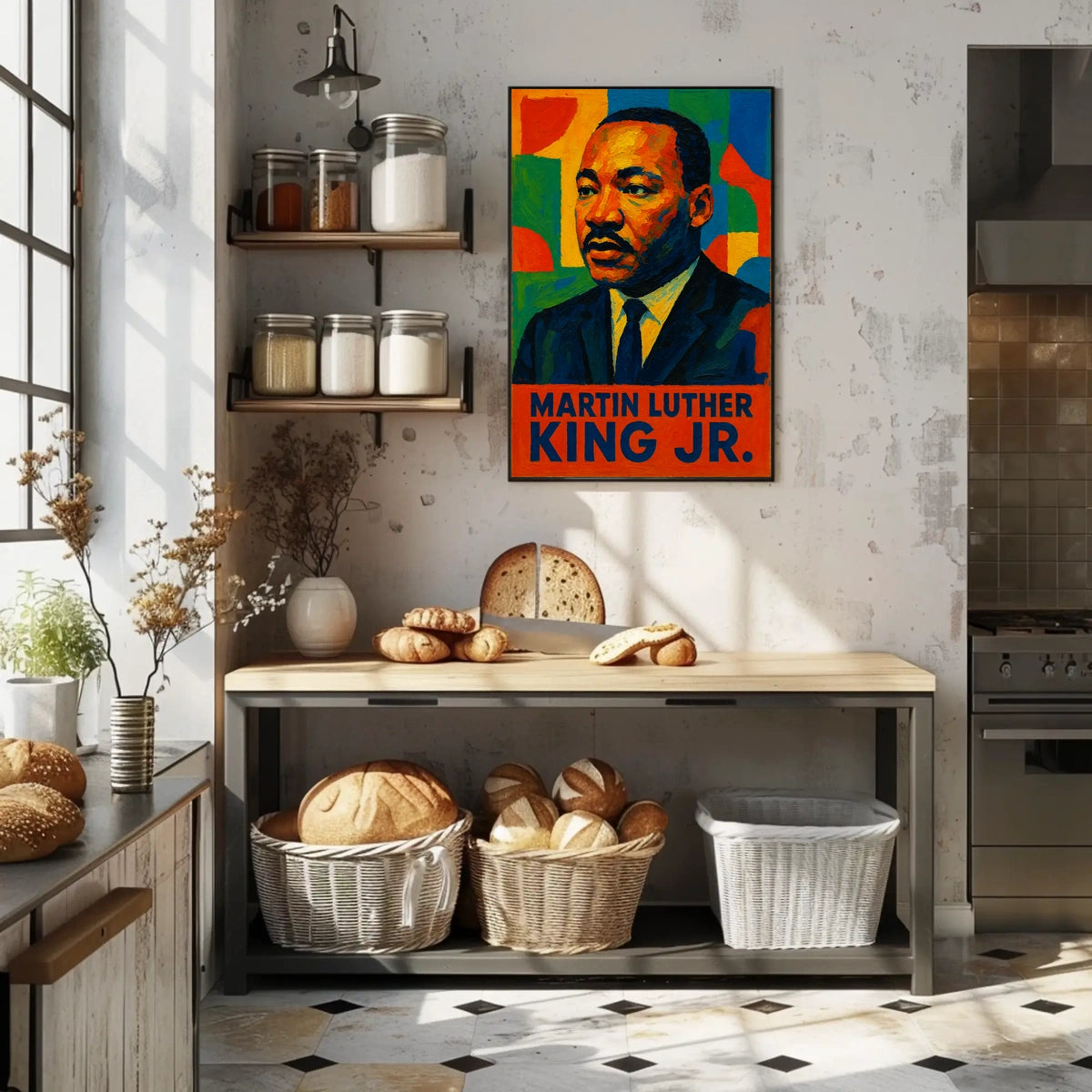 Martin Luther King Jr. Visionary Poster