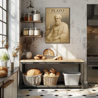 Plato The Philosophers Essence Poster