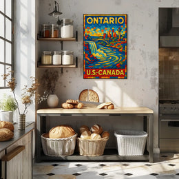 Ontario U.S.-Canada Connection Poster