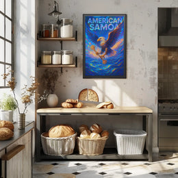 American Samoa Eagle Poster