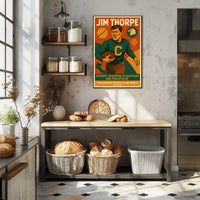 Celebrating Jim Thorpe Greatest Athlete Poster