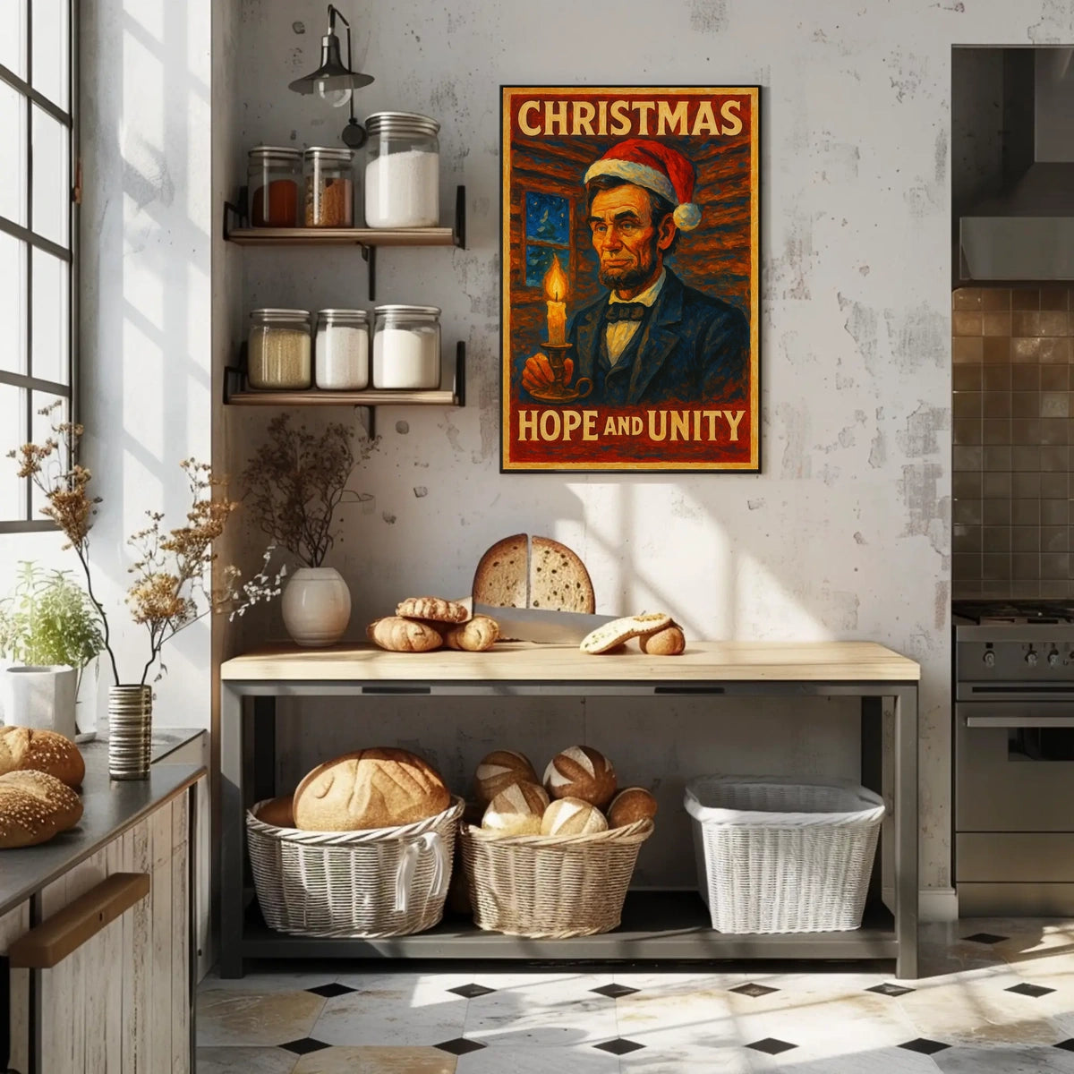 Christmas Hope And Unity Poster