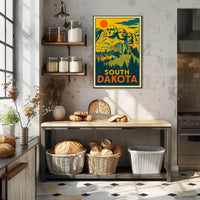 Mount Rushmore In South Dakota Poster
