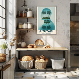 Aitutaki Cook Islands Paradise Poster