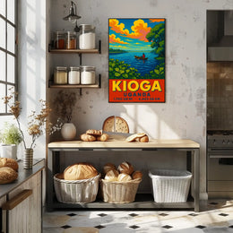 Lake Kioga, Uganda Poster