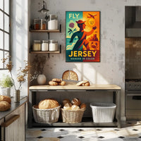 Fly Jersey Wander In Color Poster