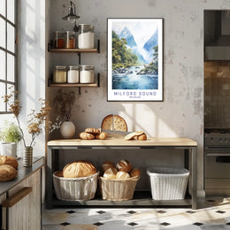 Milford Sound New Zealand Poster
