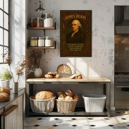 James Duane Founding Father and First Mayor of New York City Poster