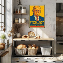 Donald Trump 47Th President Poster