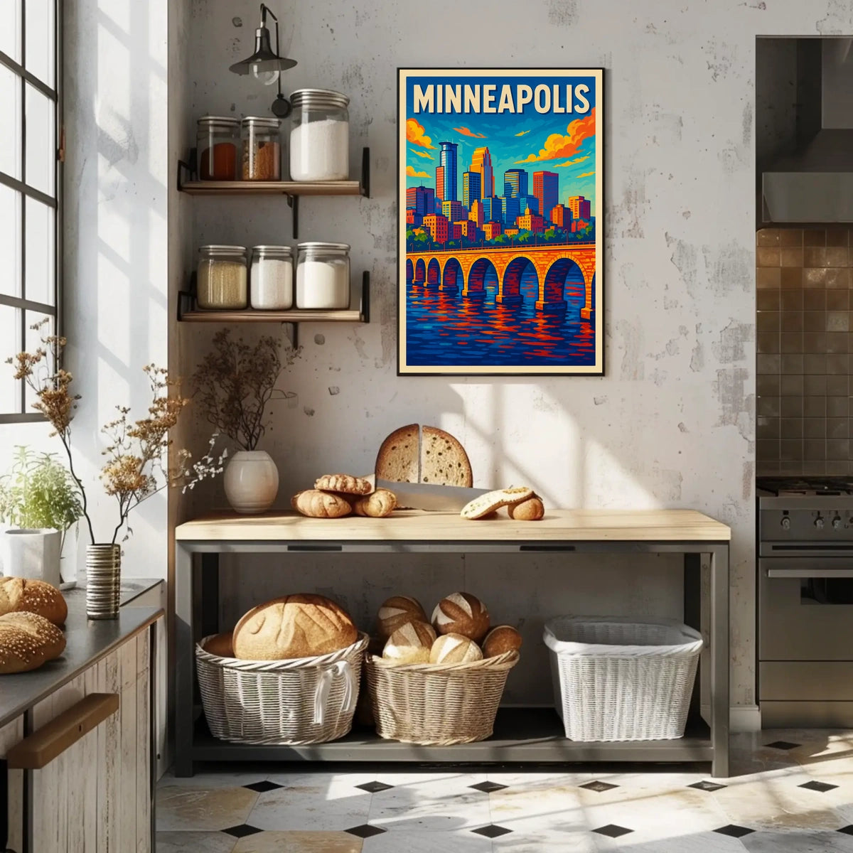 Minneapolis Skyline Poster