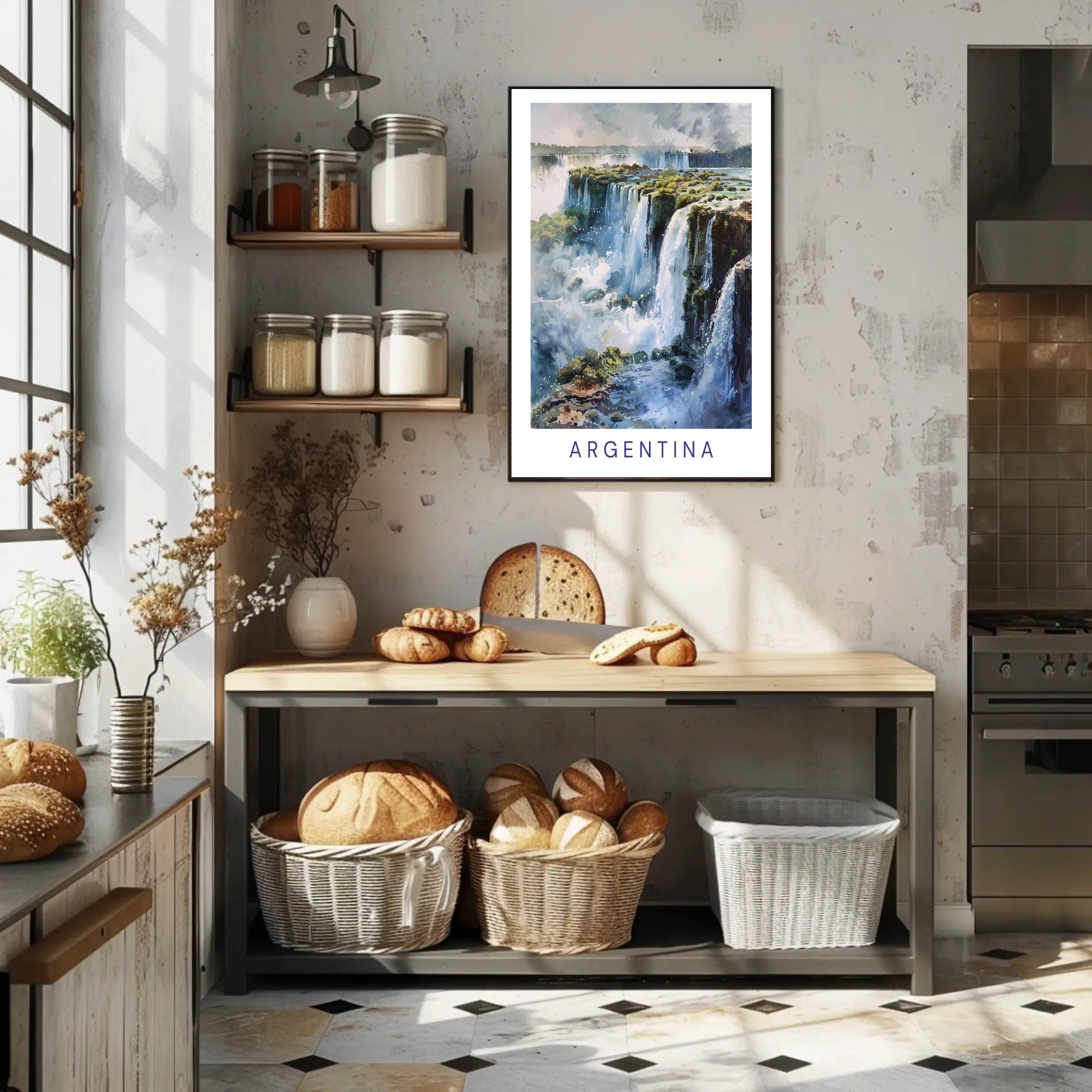 Majestic Argentina Poster PosterGoat