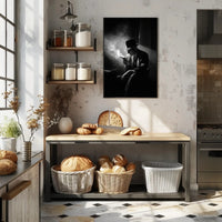 Noir Reflection Poster