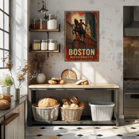 Boston Heritage Art Deco Collectors Poster