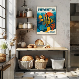 Discover The Charm Of The Cardinalfish Poster