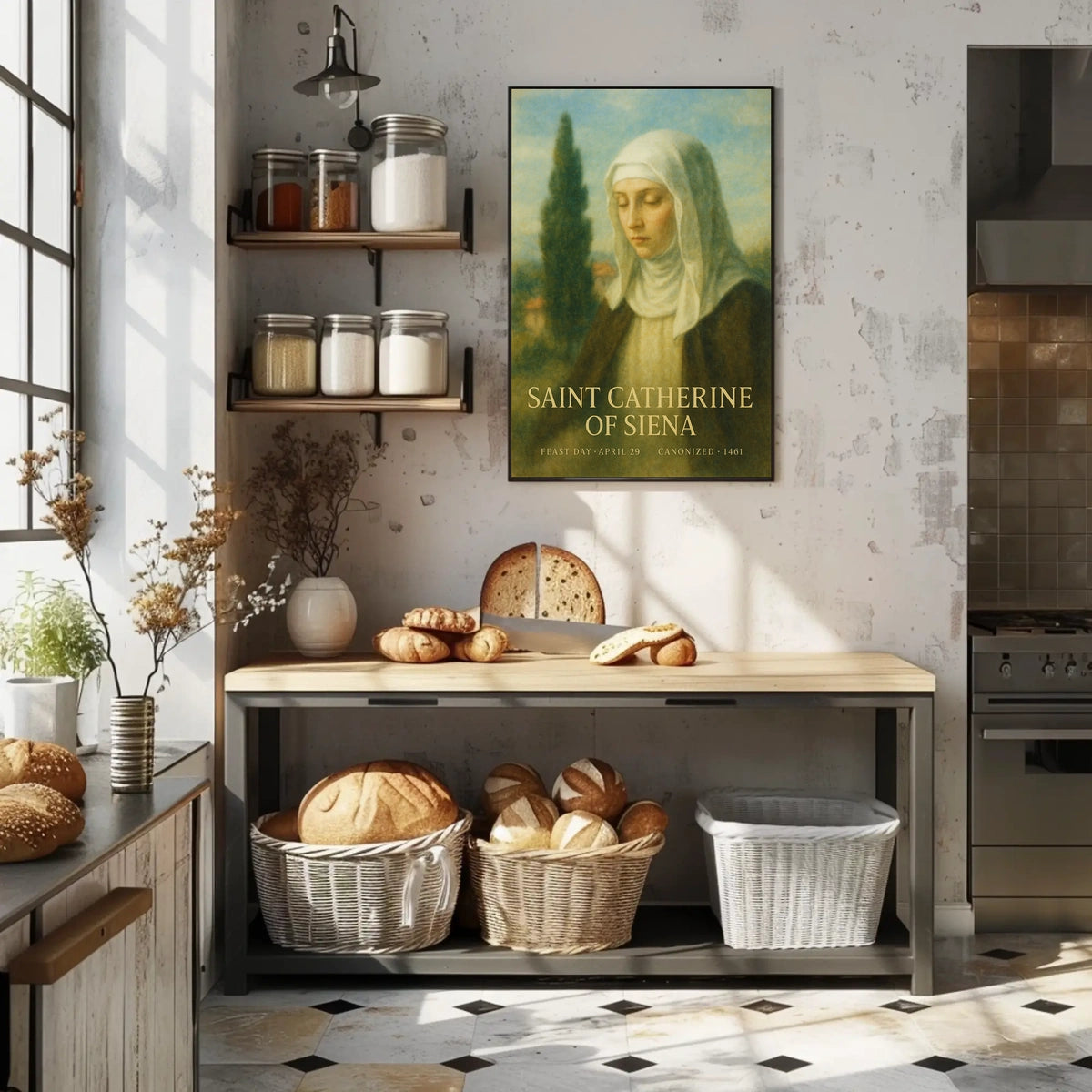 Saint Catherine Of Siena Poster