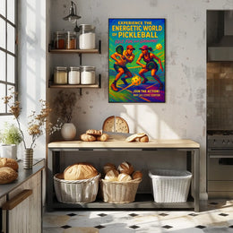 Experience the Energetic World of Pickleball Poster