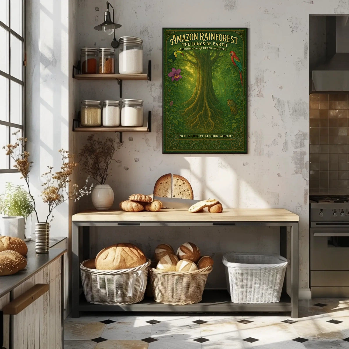 Amazon Rainforest The Lungs of Earth Poster