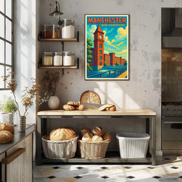 Manchester, New Hampshire Poster