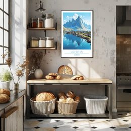 Lofoten Scenic View Poster