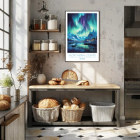 Northern Lights in Iceland Poster