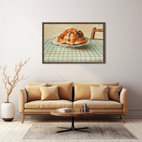 Cozy Breakfast Setting Poster