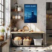 Rhode Island Coastal Scene Poster