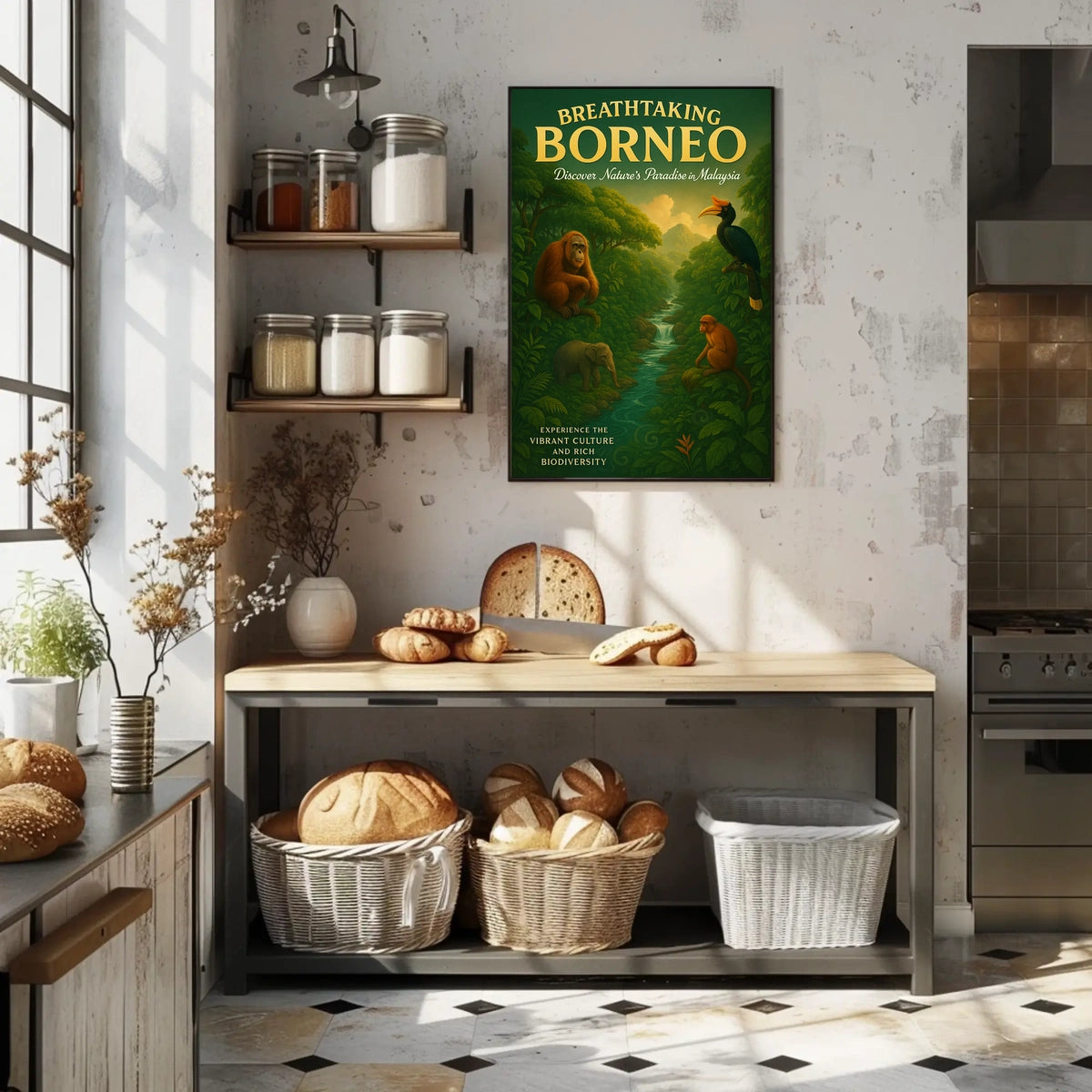 Breathtaking Borneo Poster