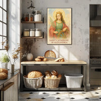 Saint Catherine of Alexandria Poster