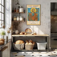 Saint Andrew the Apostle Poster PosterGoat