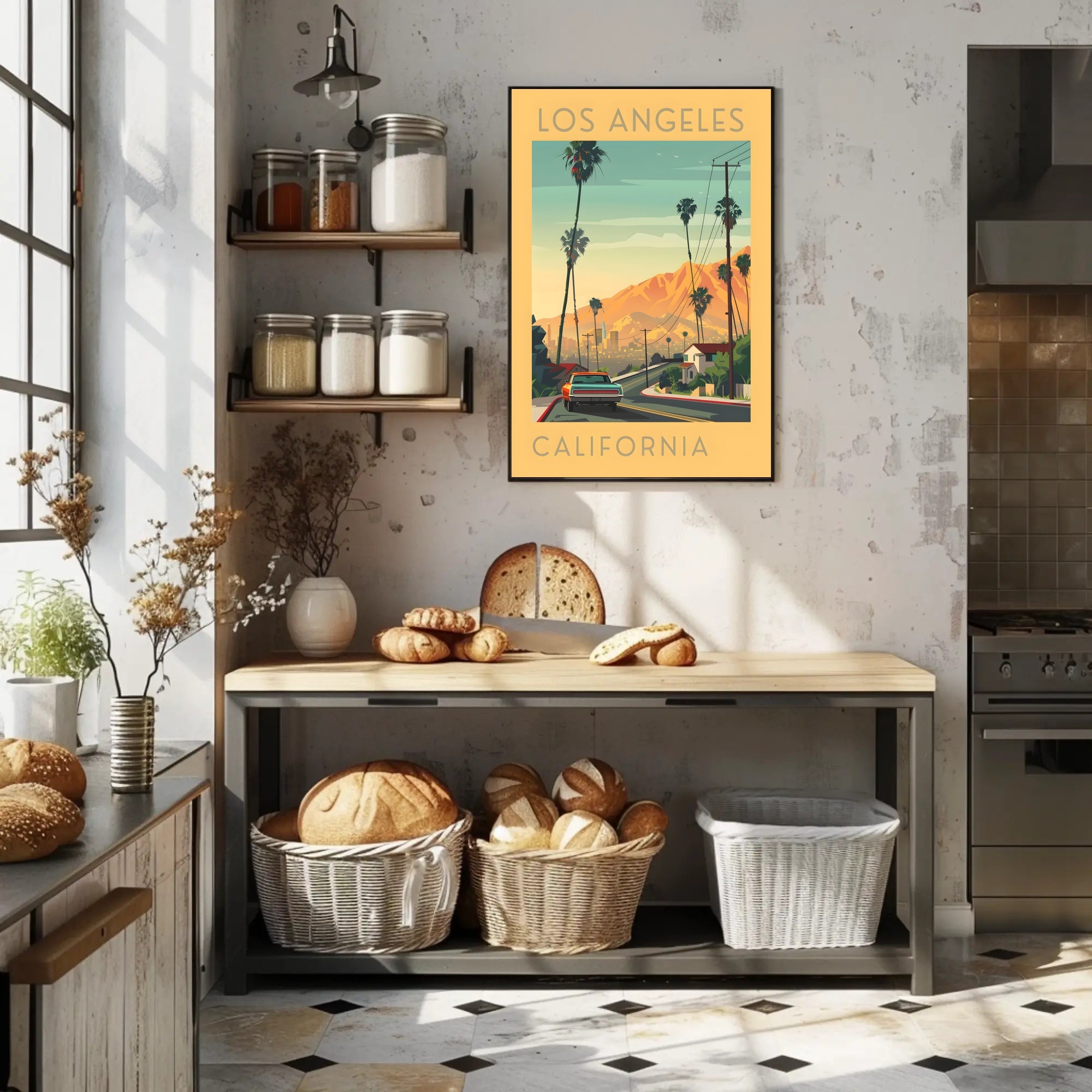 Los Angeles Scenic Drive Poster
