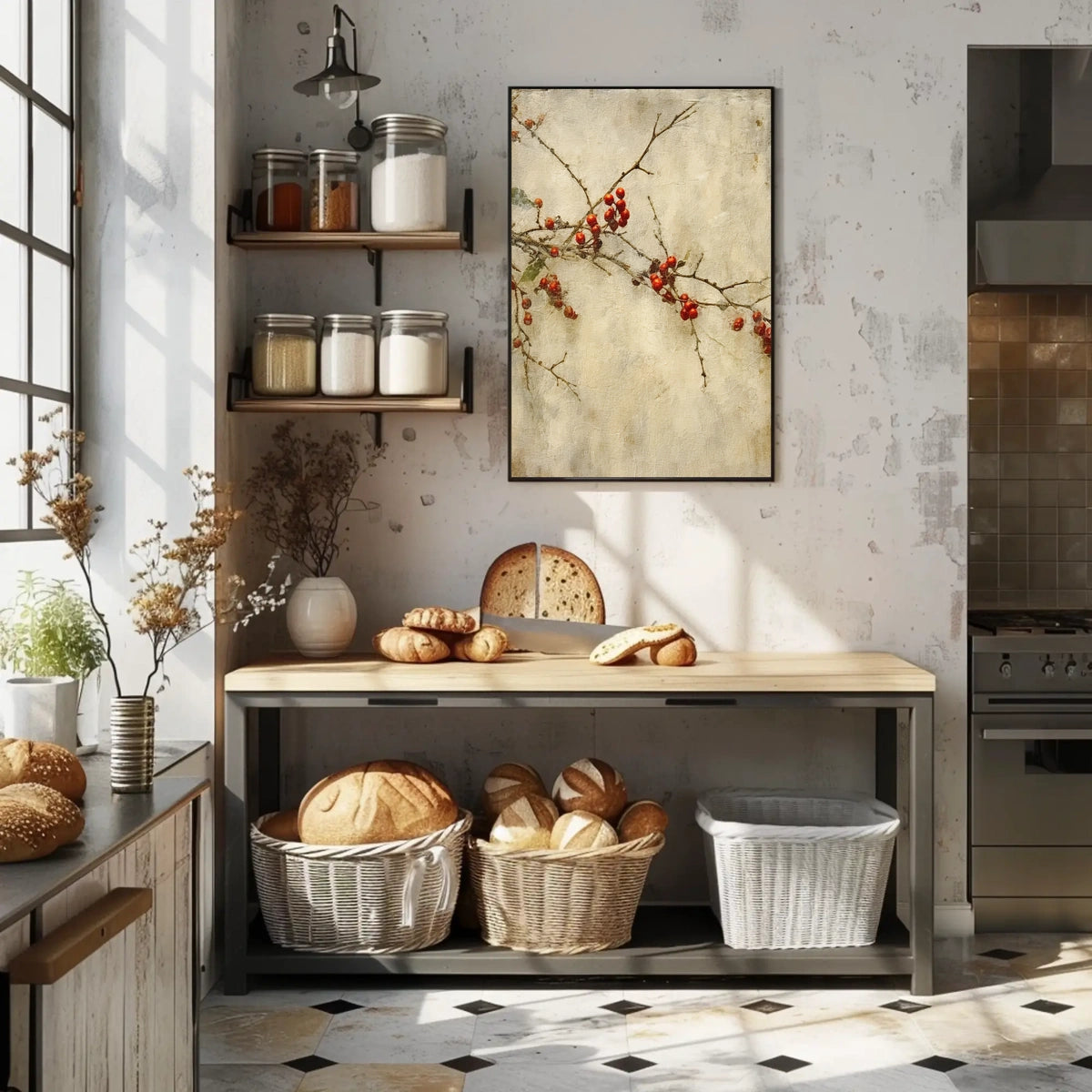 Winter Berries Poster