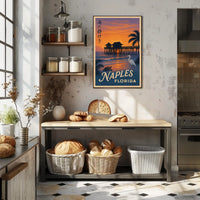 Tranquil Sunset in Naples, Florida Poster