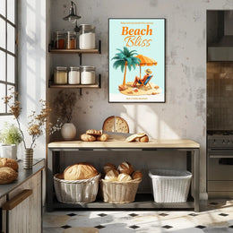 Beach Bliss Poster PosterGoat
