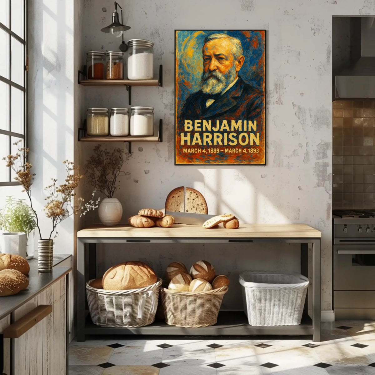 Benjamin Harrison Poster
