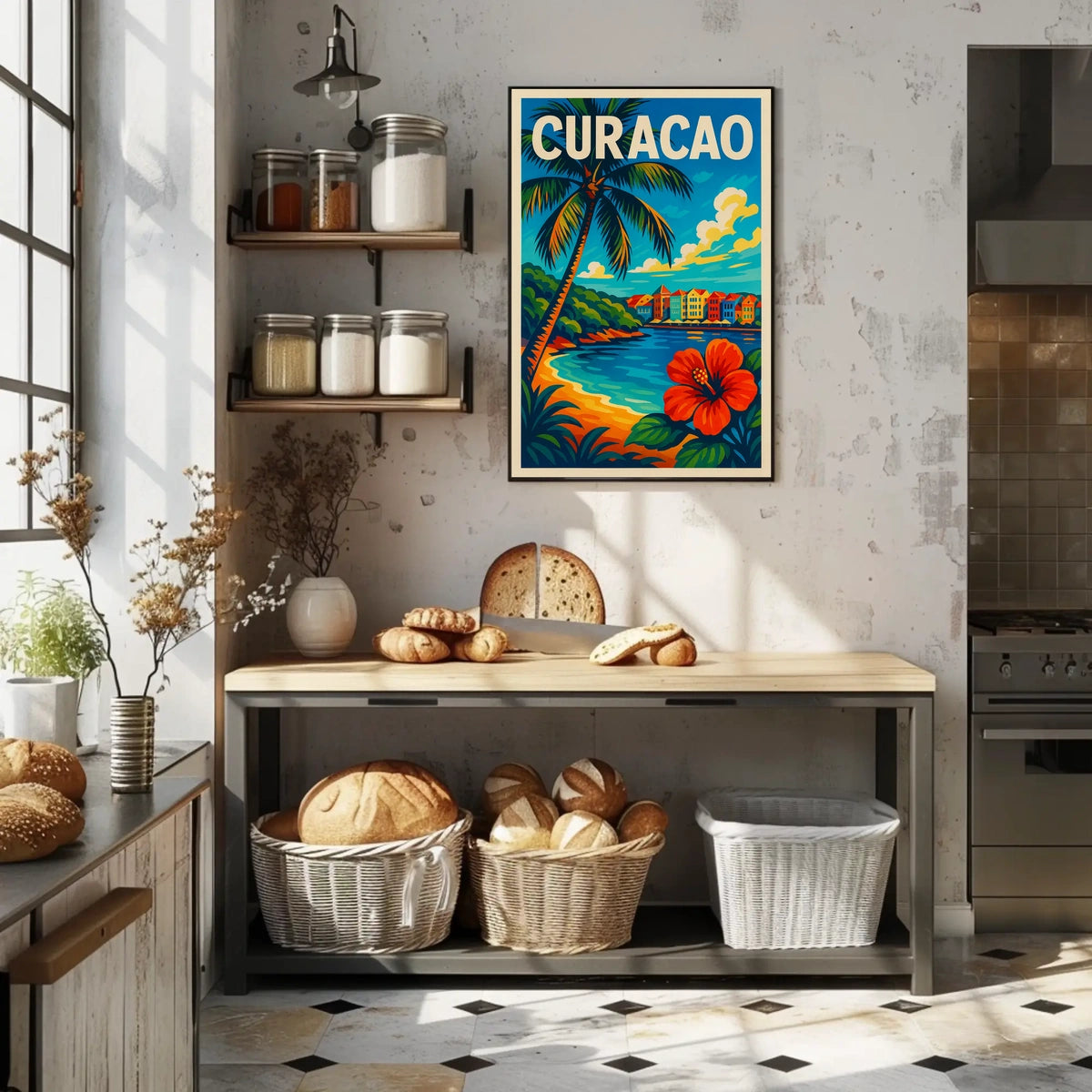 Curacao Island Paradise Poster